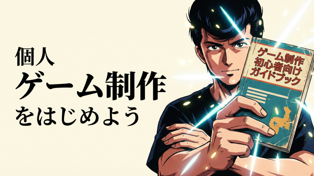 個人ゲーム制作初心者ガイド｜組織に属さず「個人」でゲームをつくる利点