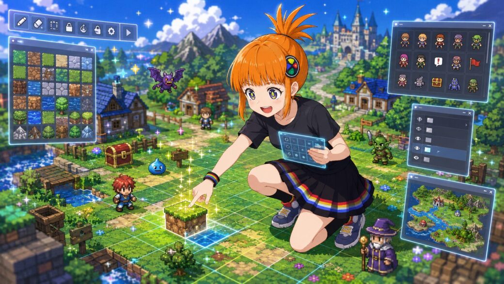 ゼロからはじめるRPGツクールMZ入門｜見て学ぶ短編チュートリアル